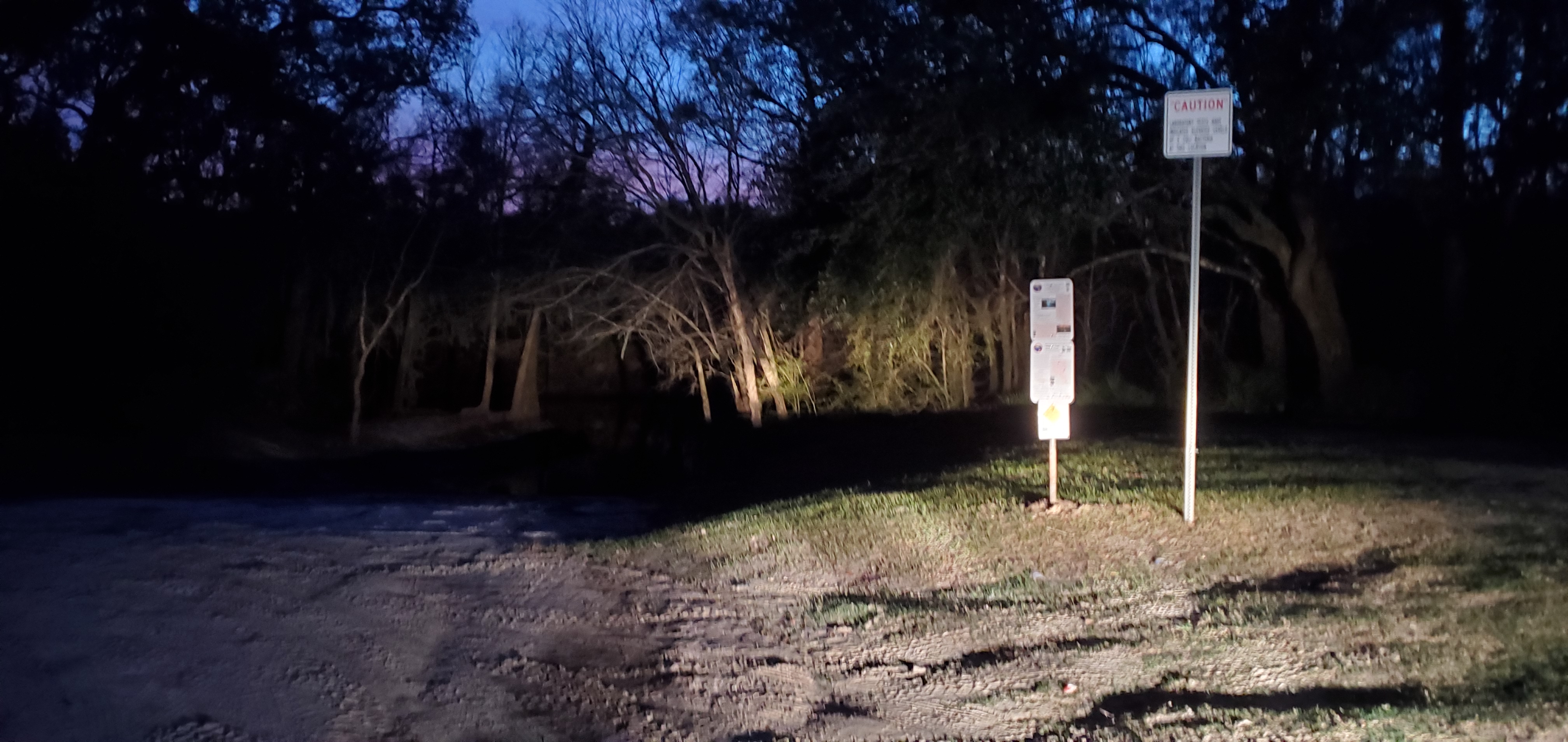 Signs at Knights Ferry