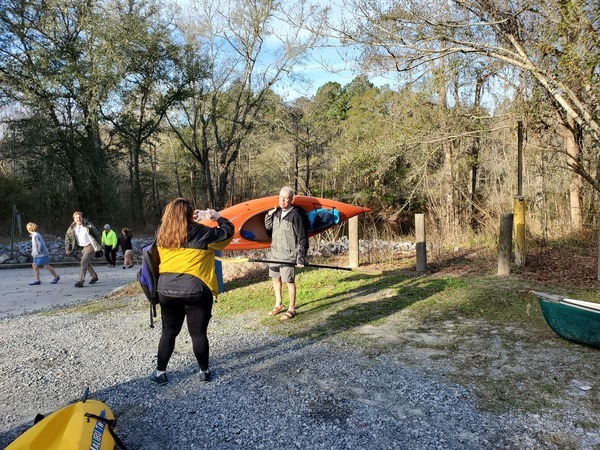 Mayor with other paddlers