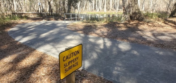 Caution, Slippery Surface, 12:43:05, 29.95482, -82.784343