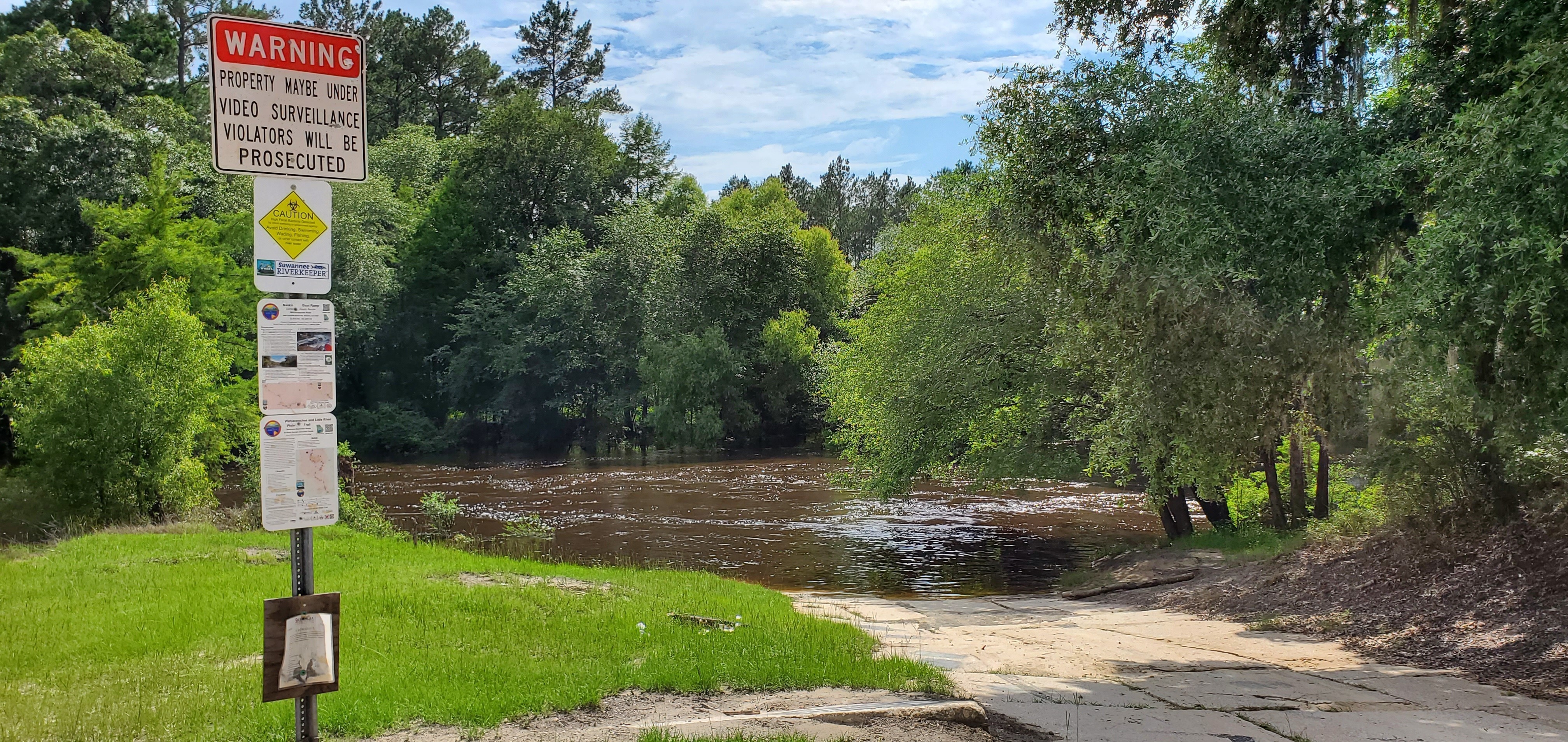 Nankin Boat Ramp, Withlacoochee River