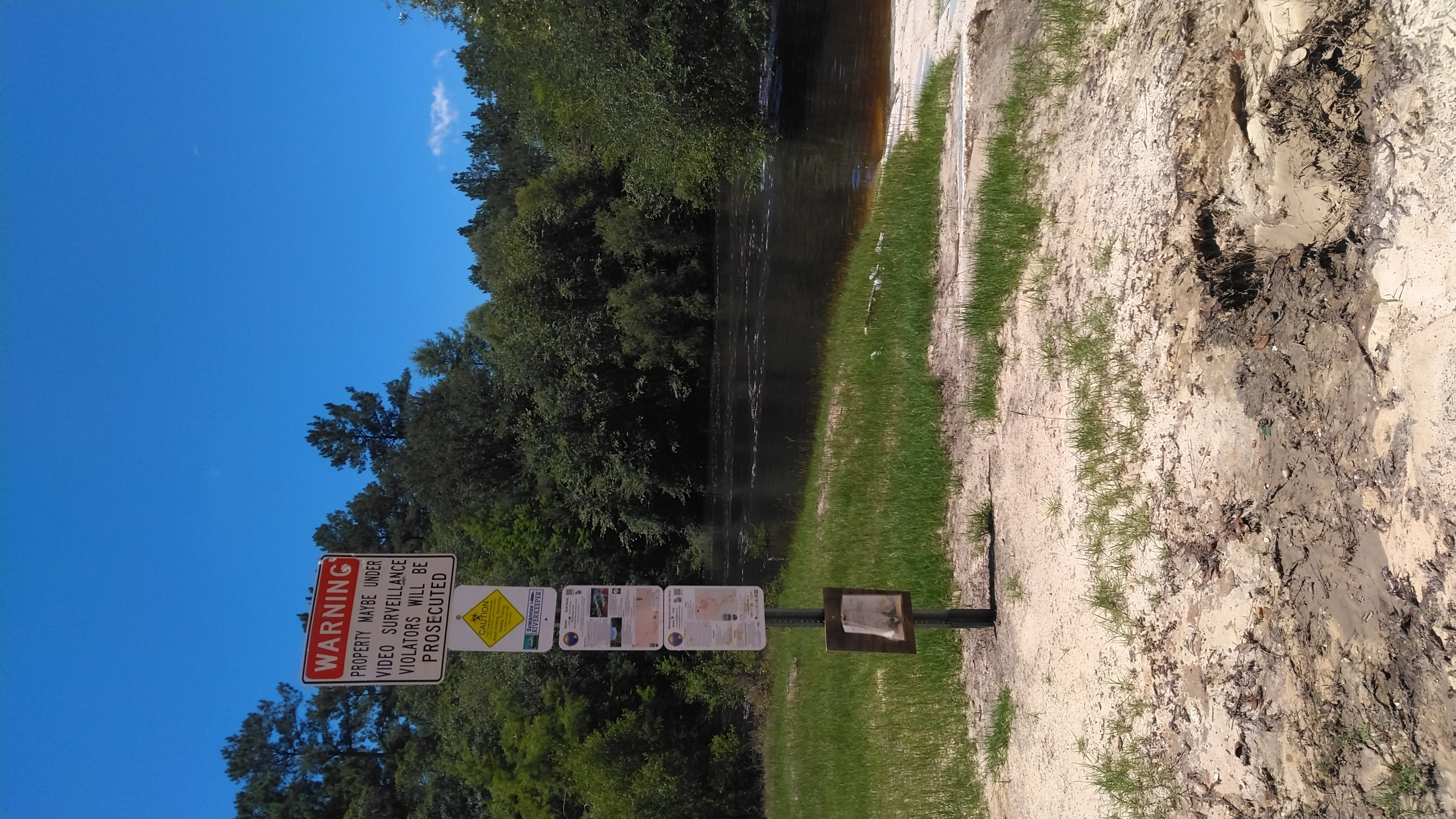 Nankin Boat Ramp signs