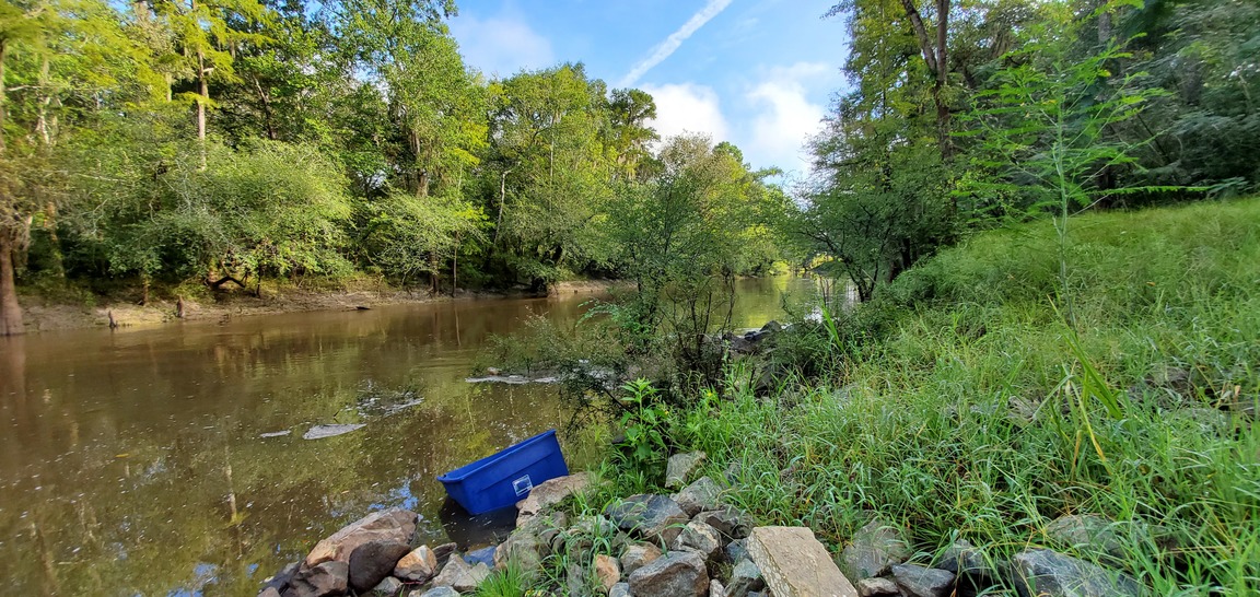 GA 133 bridge barely visible