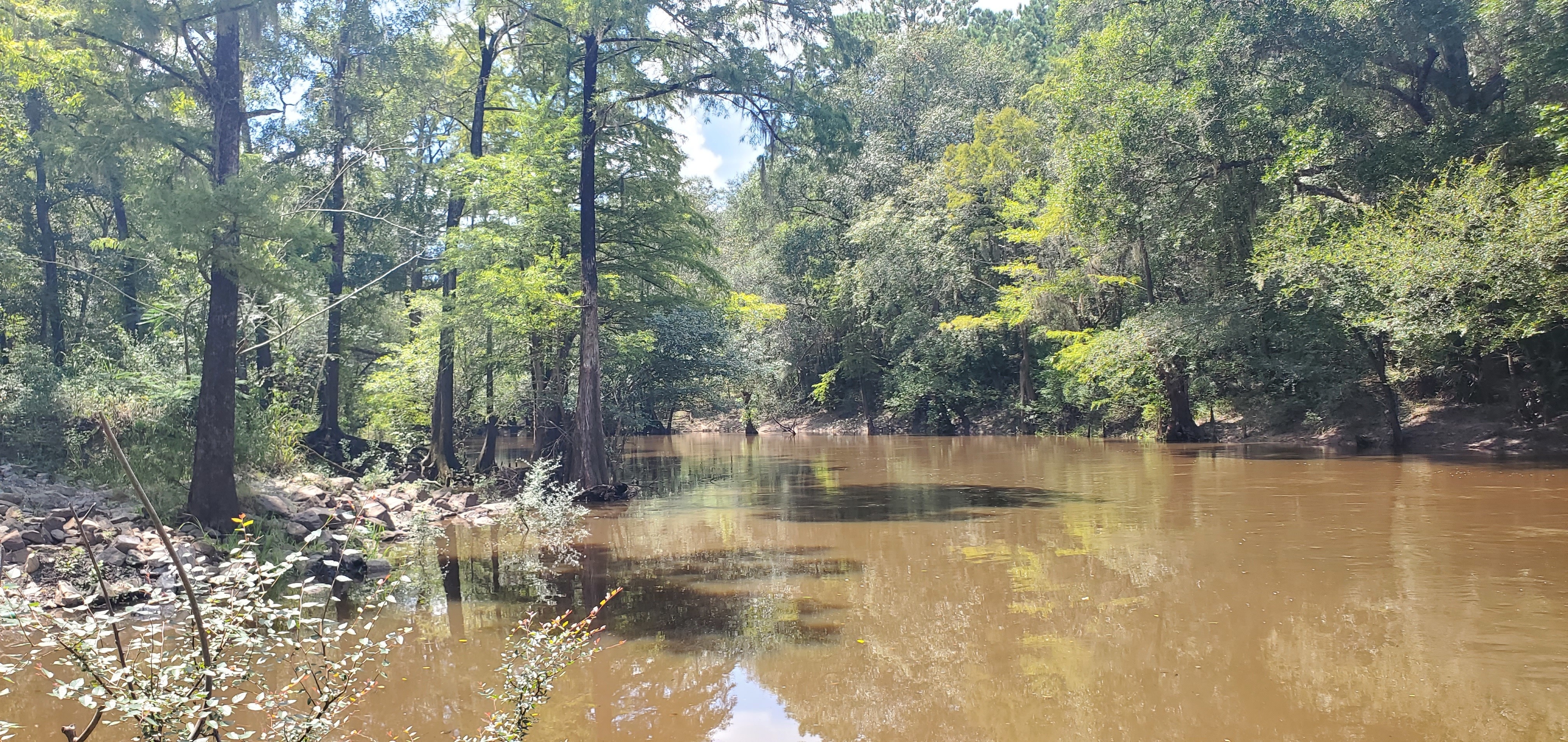 Downstream, Troupville Boat Ramp