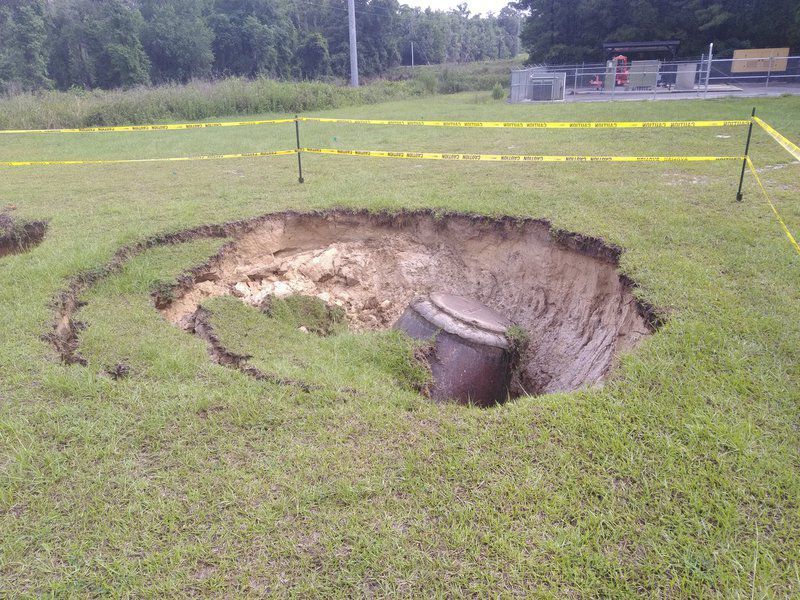 VDT, collapsed manhole, Terry Richards