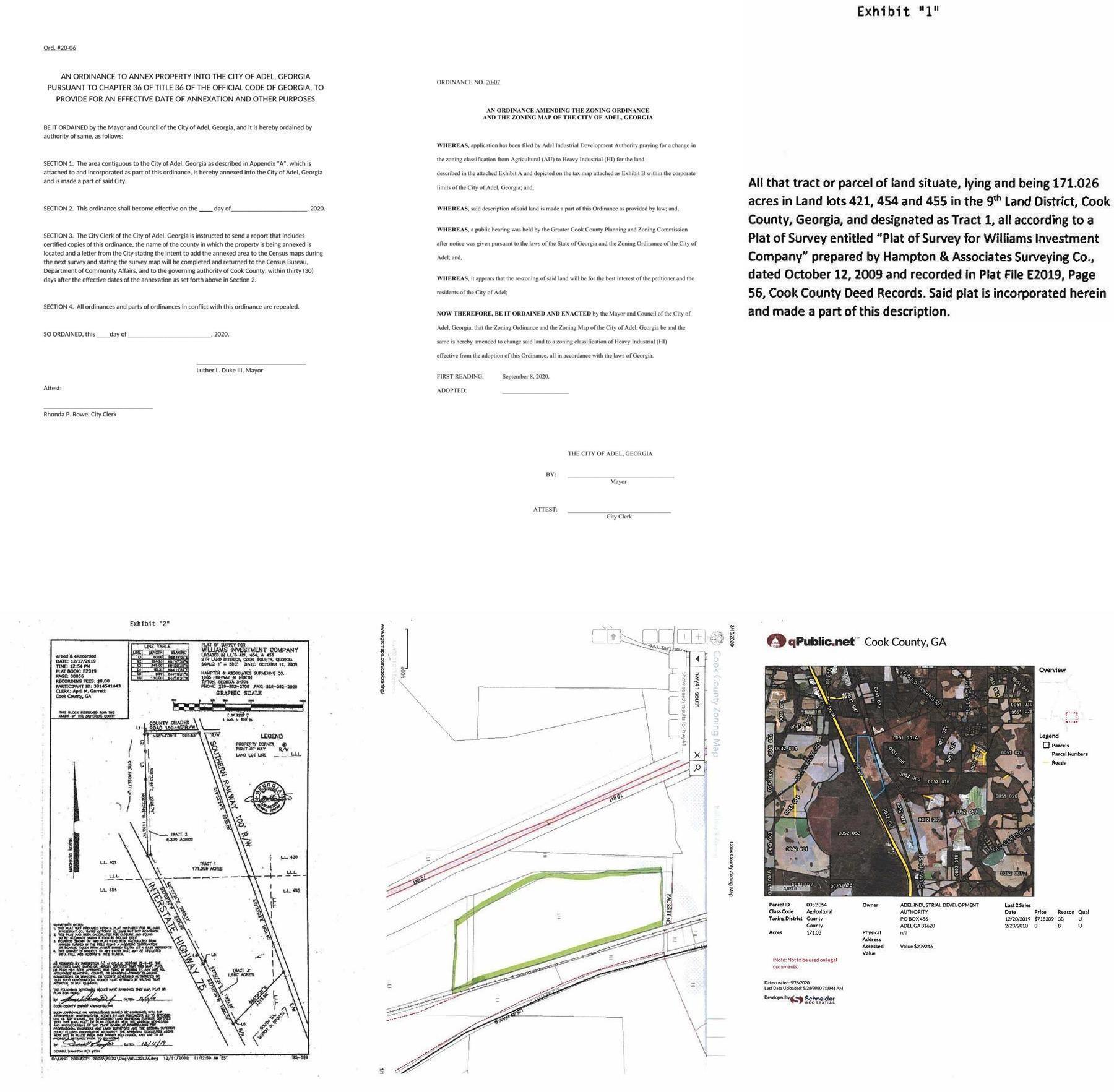 Ordinances and Application maps