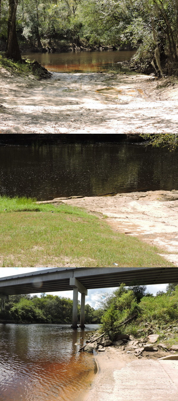 Withlacoochee River: Knights Ferry, Nankin, and State Line Boat Ramps 2020-09-10