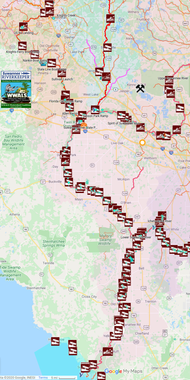 Withlacoochee and Suwannee Rivers