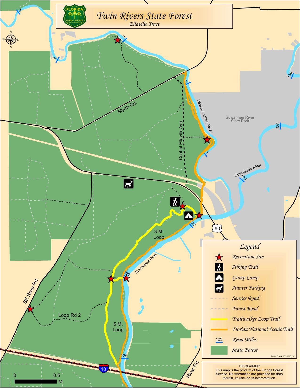 Twin Rivers Ellaville Tract --Florida Forest Seervice 2020-10