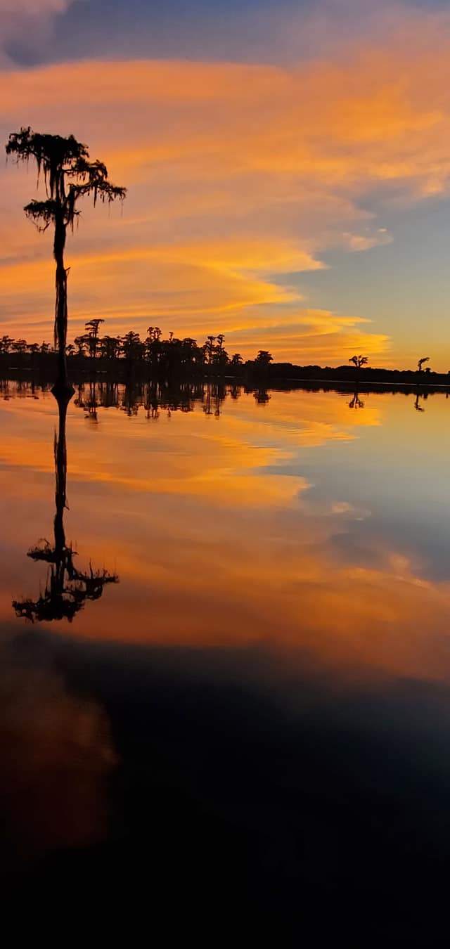 Orange sunset --Bobby McKenzie