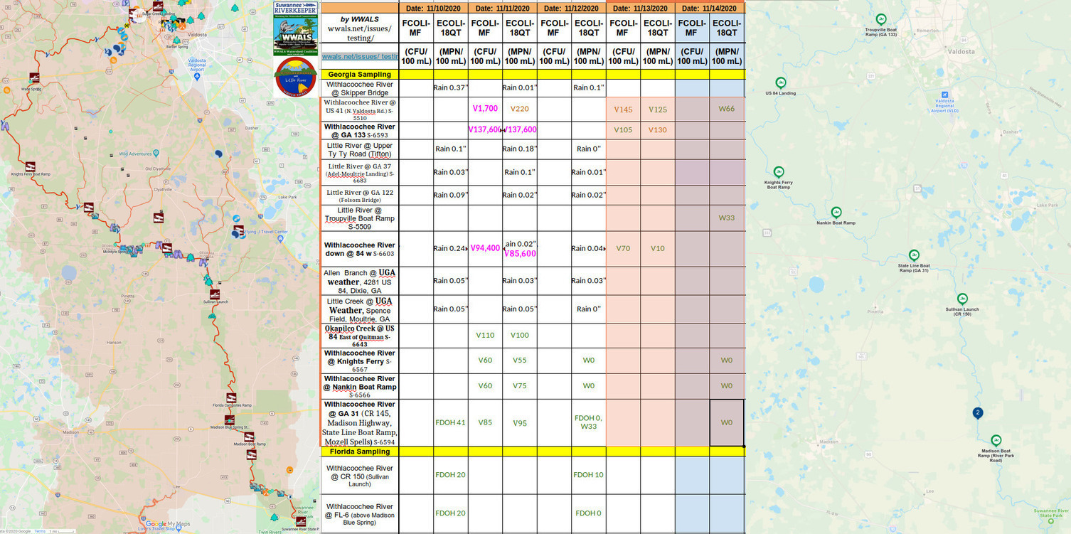 Maps, Chart