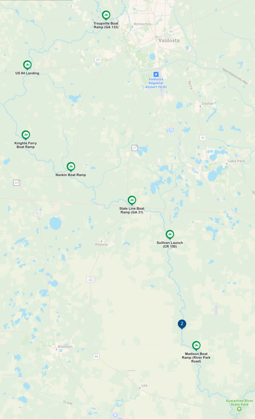 Swim Guide map