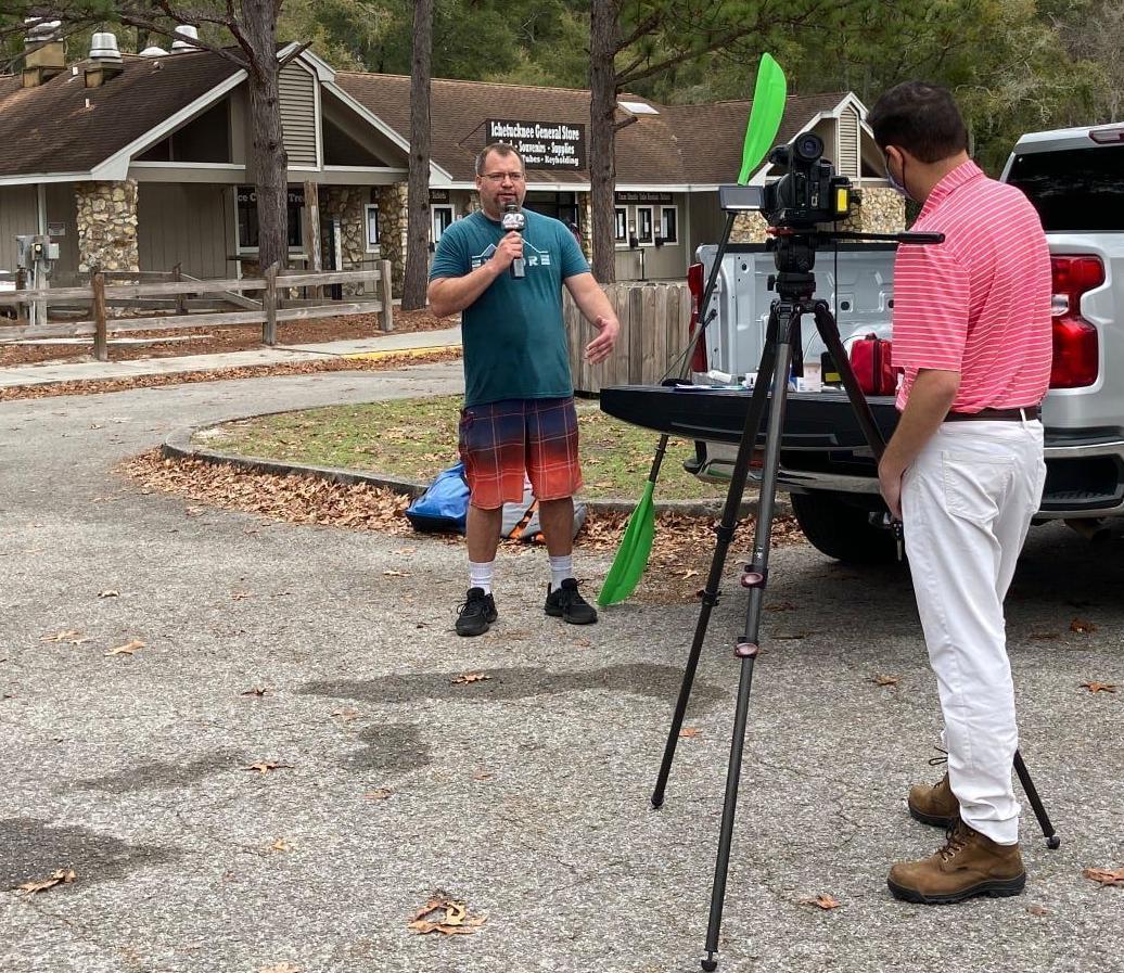 Bobby McKenzie interviewd, Photo: Gretchen Quarterman