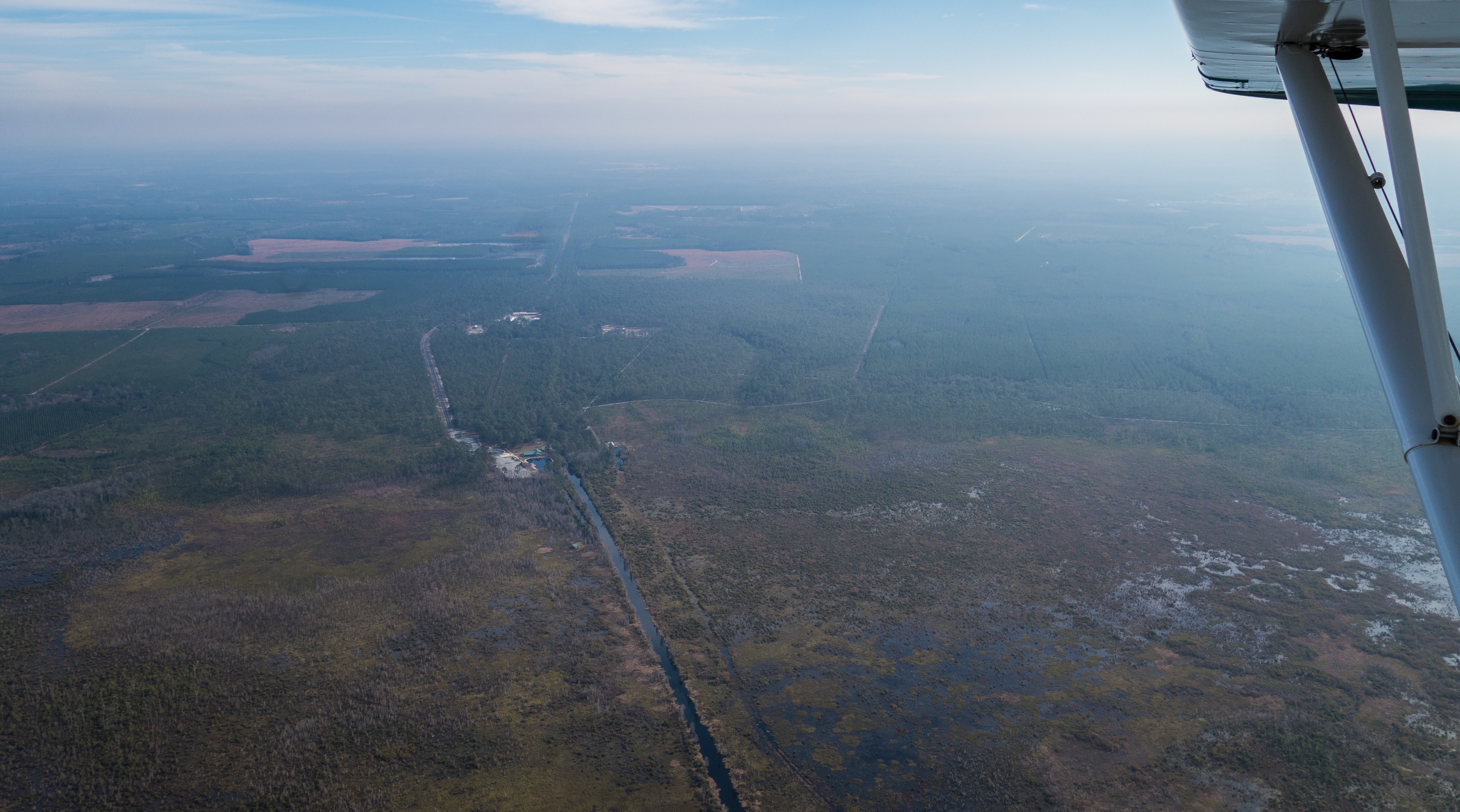 Closer, Boat Ramp and ONWR HQ, 30.735955, -82.151788