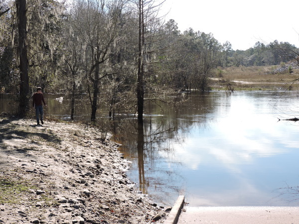 Jacob at State Line Boat Ramp