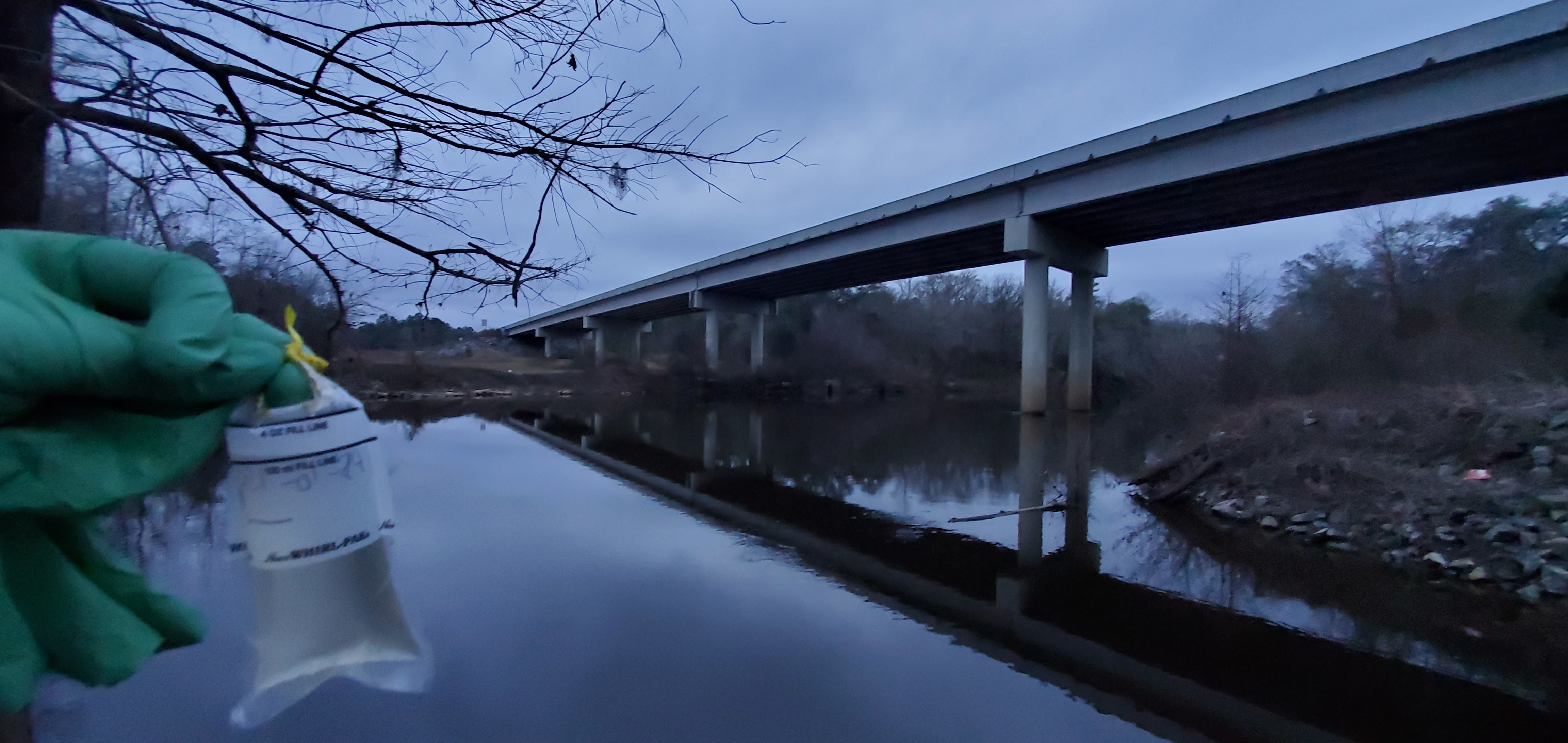 Upstream, Horn Bridge