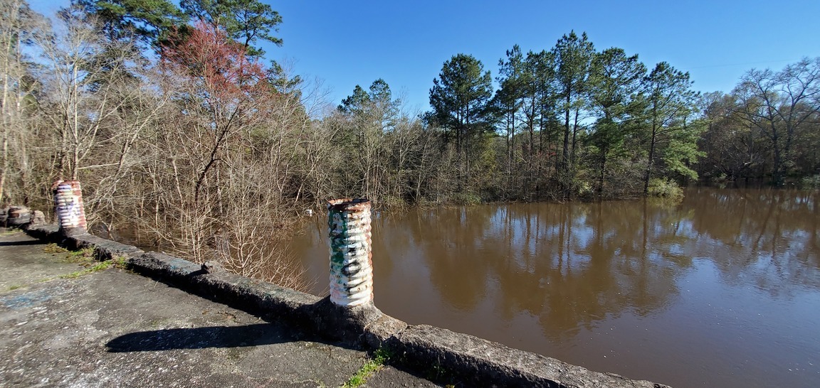 South full downstream in Brooks County