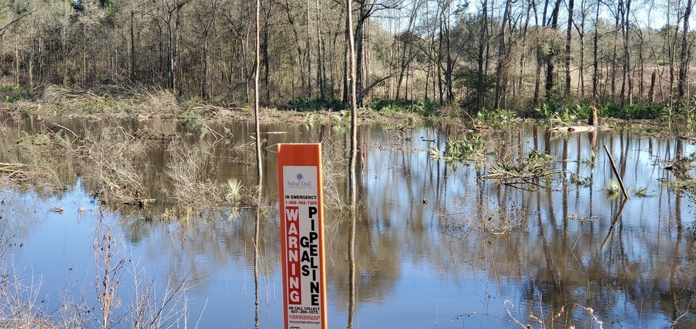 Sabal Trail fracked methane pipeline