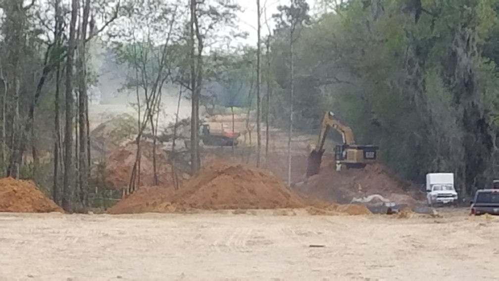 Sabal Trail digging south of Knights Ferry Road 2021-03-08