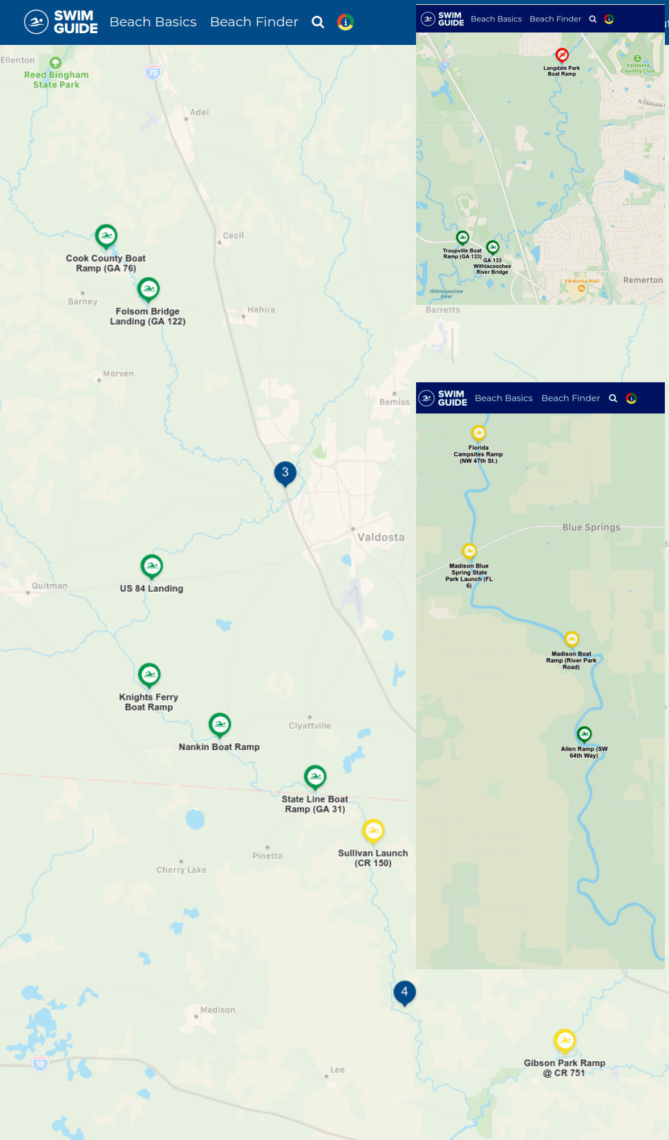 Map: Swim Guide 2021-04-01