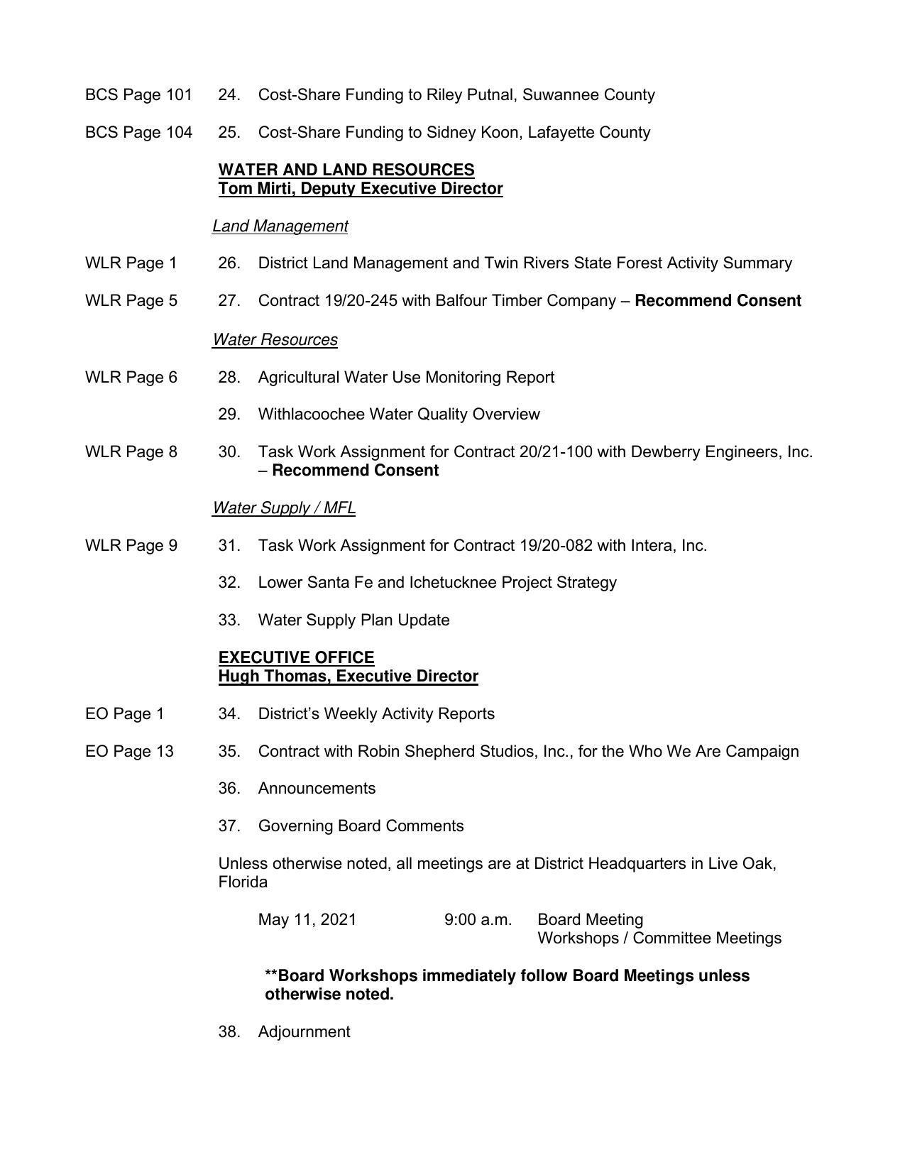 29. Withlacoochee Water Quality Overview