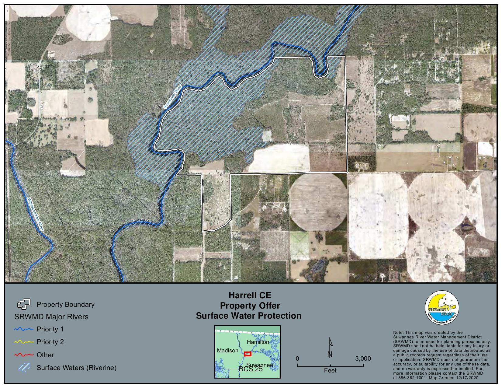 Surface Water Protection Map