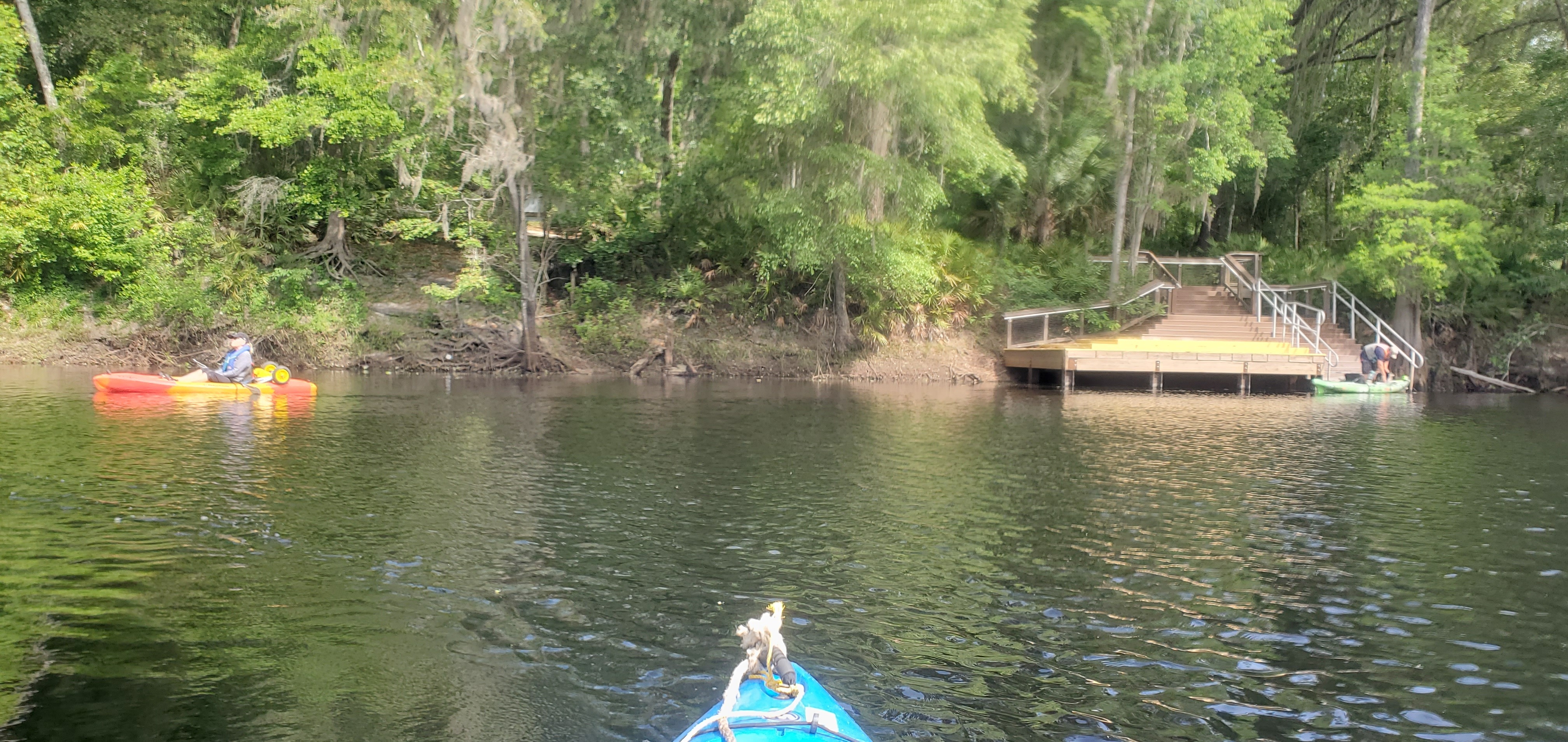 Launch viewed from the river, 10:33:29, 30.3536958, -82.6867564