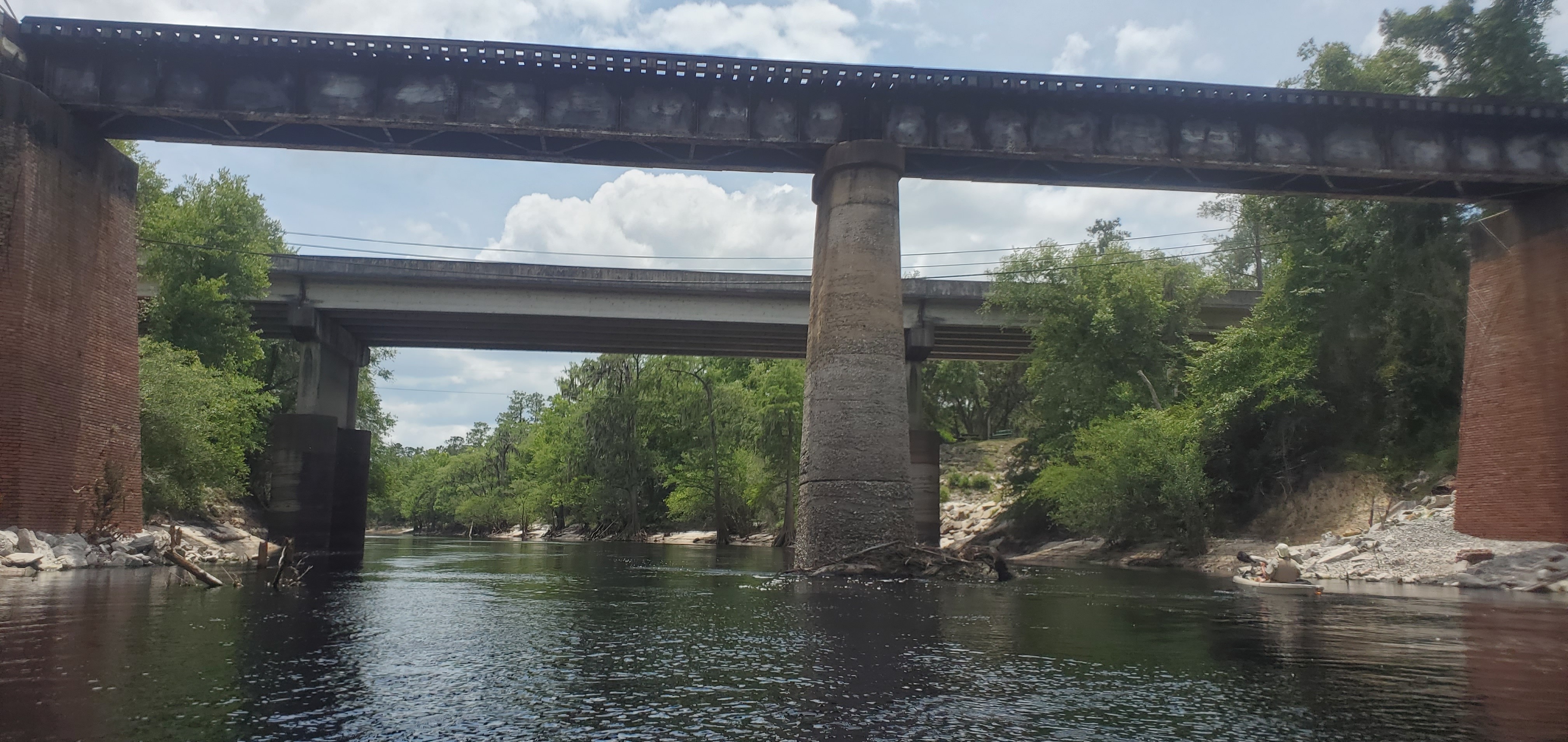 US 41 Bridge past RR Bridge, 13:51:19, 30.3266395, -82.7378503