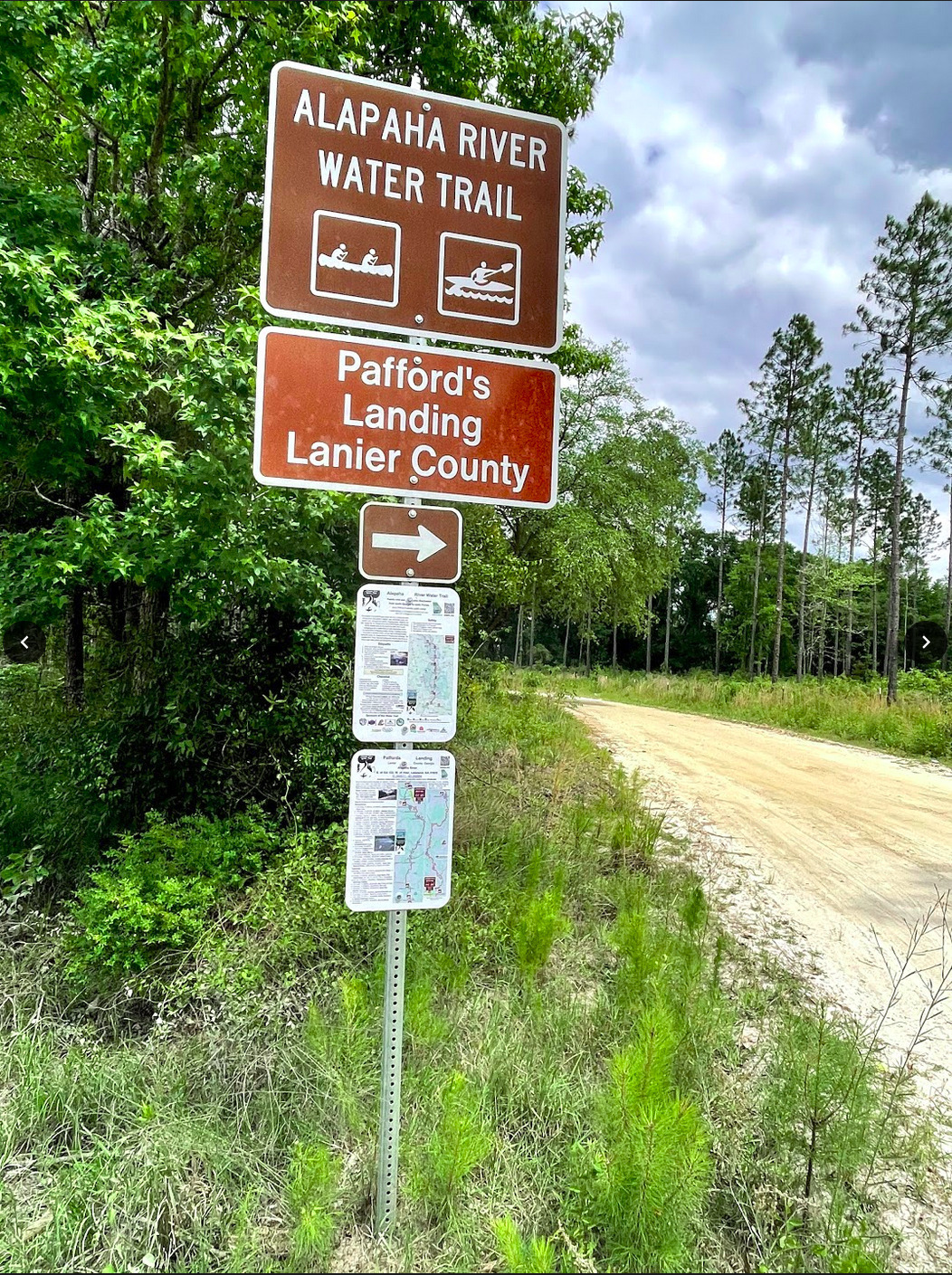 Pafford's Landing @ GA 122, Alapaha River, Lanier County, GA