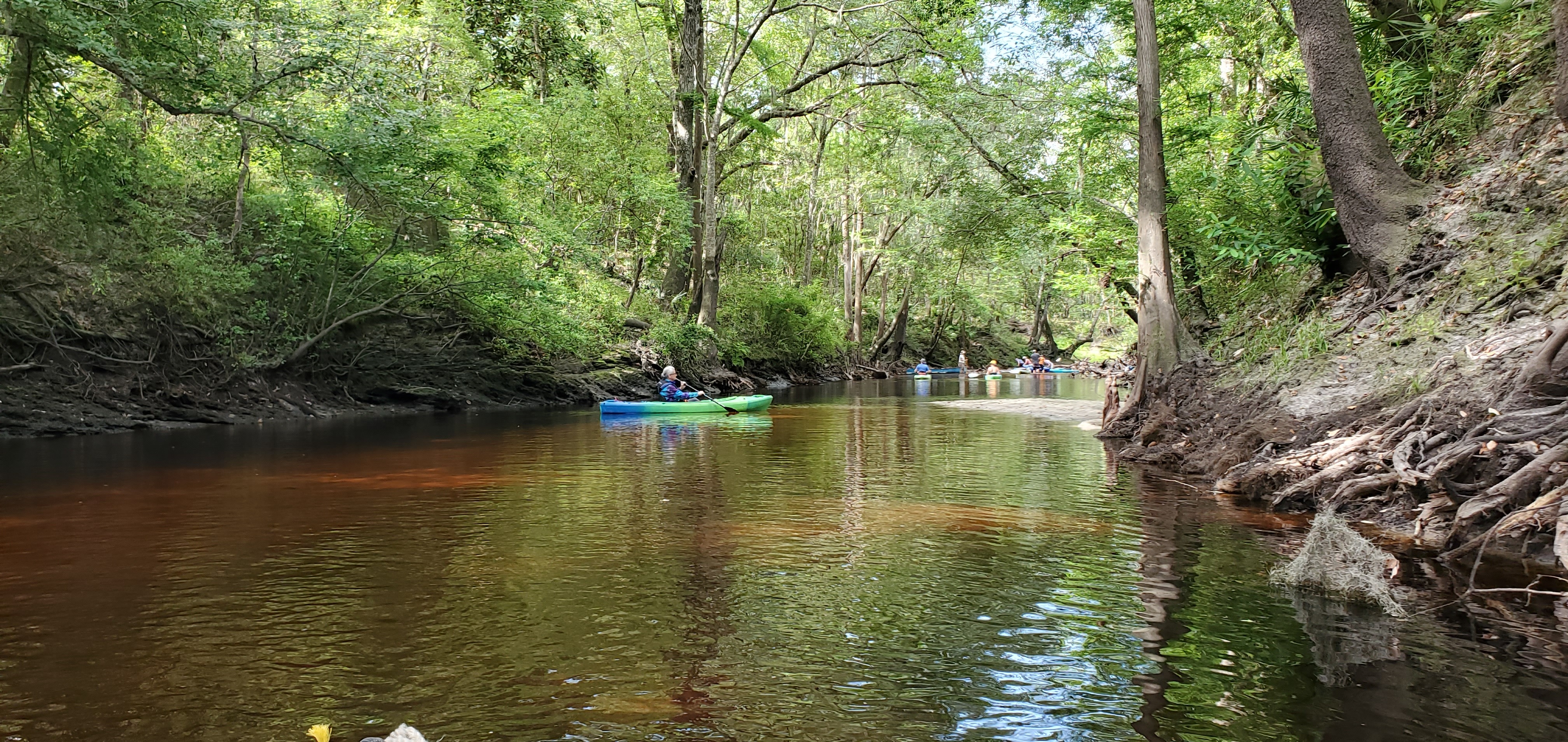 Heading downriver, 10:07:34, 30.6284562, -83.0882801