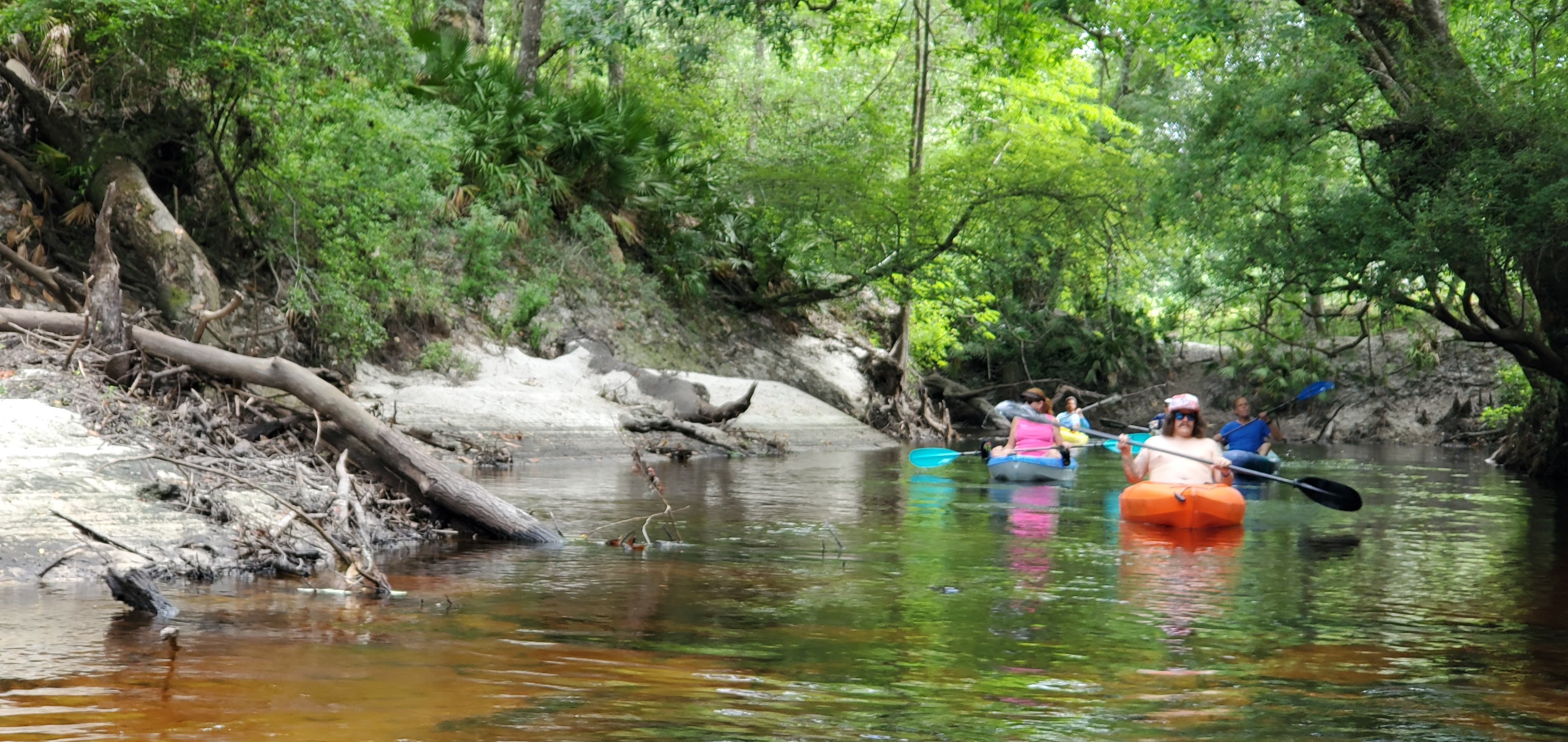 Paddlers, 10:30:52, 30.6250470, -83.0894910