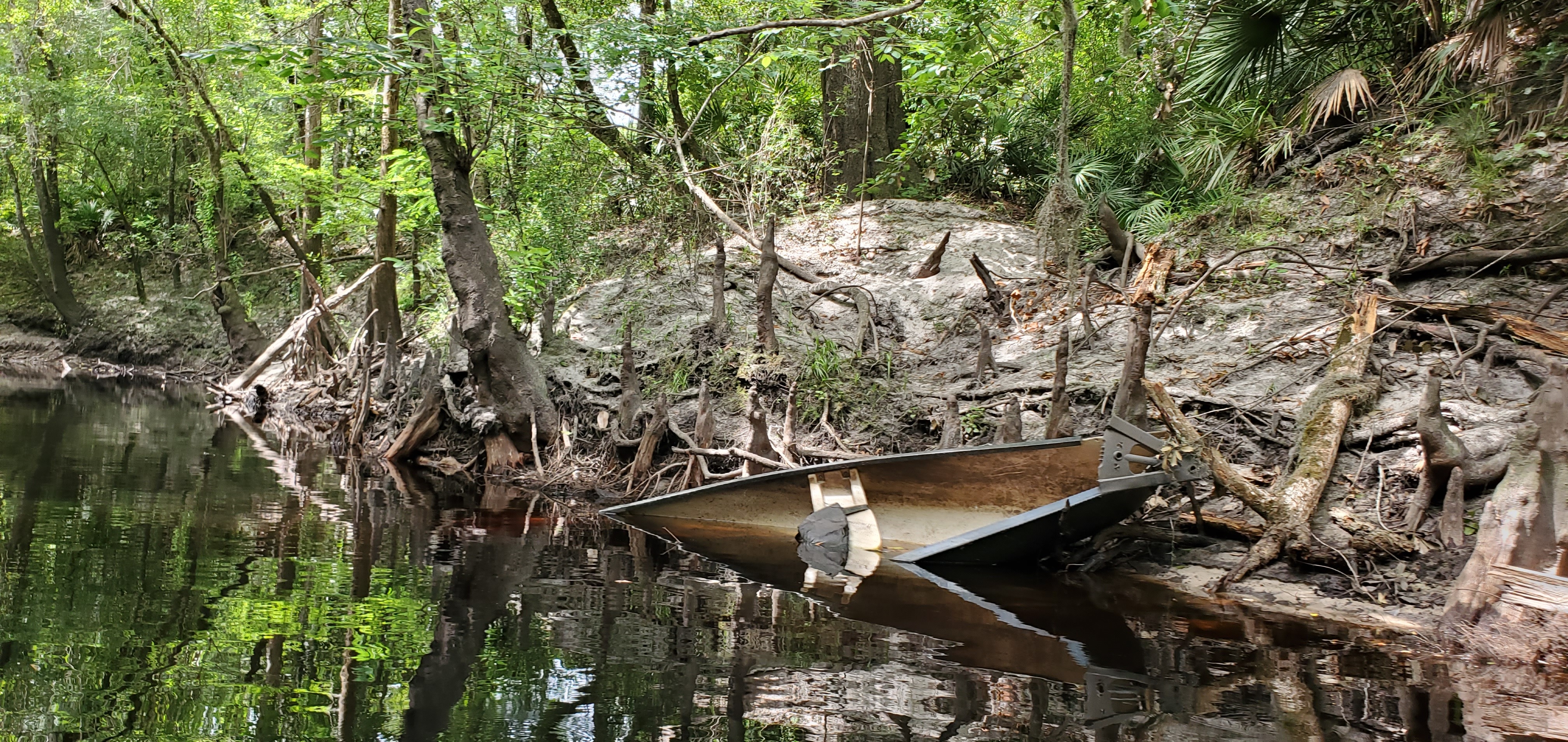 Sunken boat, 11:22:48, 30.6153956, -83.0789378