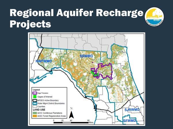 Map: Regional Aquifer Recharge Projects