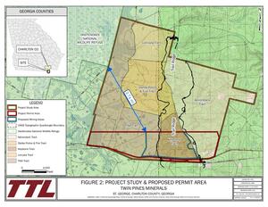 [Figure 2. Project Study & Proposed Permit Area (Exhibit E)]