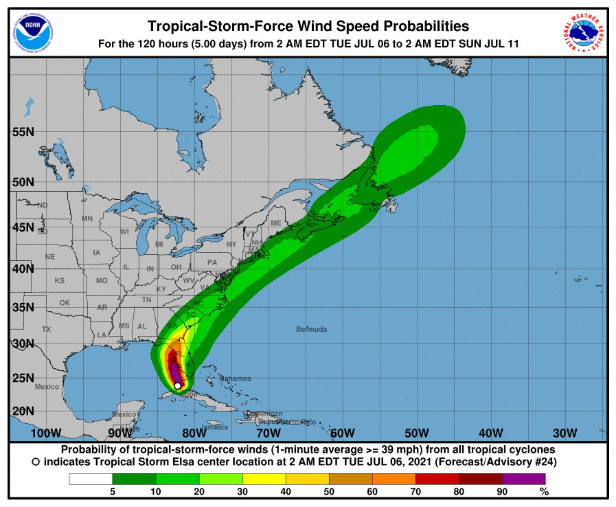 Storm Force Winds