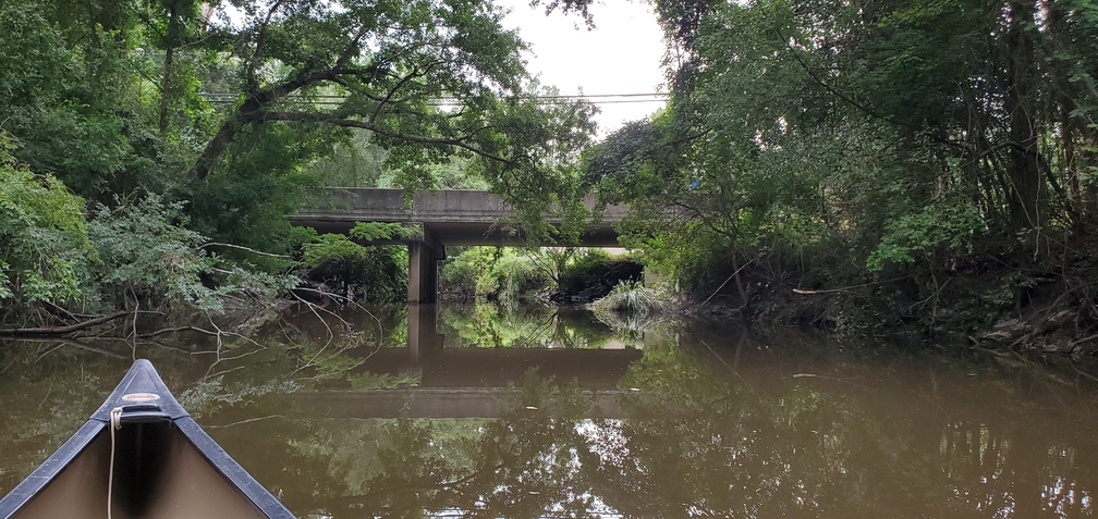 Gornto Road Bridge, upstream, 09:48:00, 30.8601390, -83.3172470