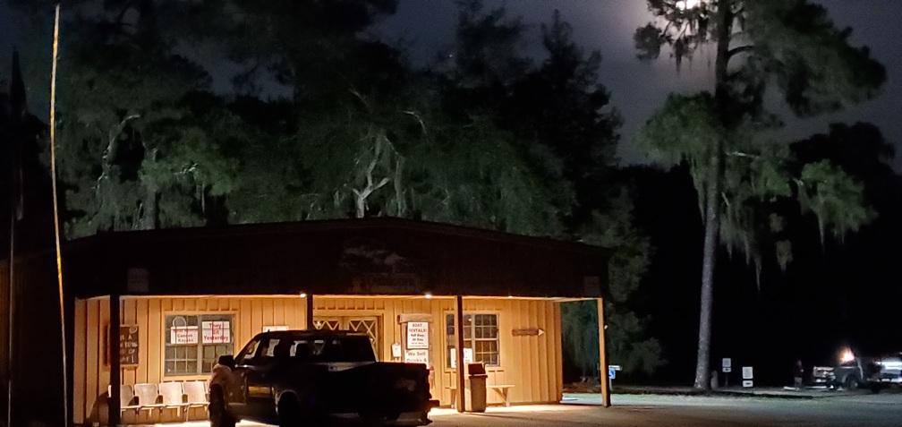 Moon above Banks Lake Outdoors