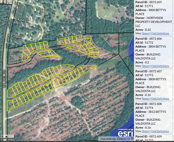 Map: Bettys Place in Val Del Villas