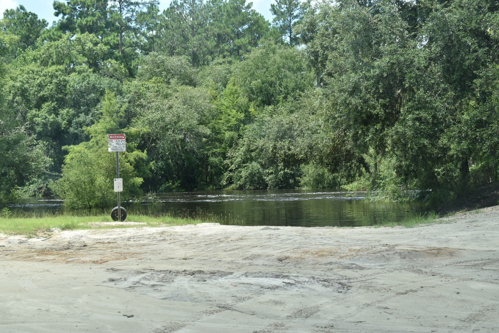 Nankin Boat Ramp, Withlacoochee River 2021-07-29