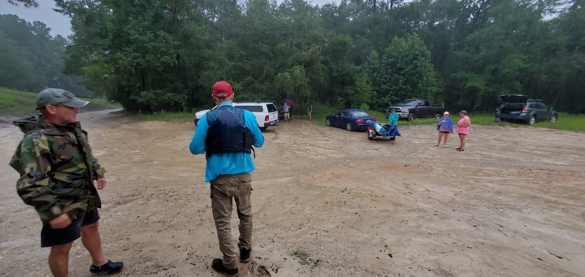 Wet at Nankin Boat Ramp, 09:00:45, 30.6749856, -83.3939359