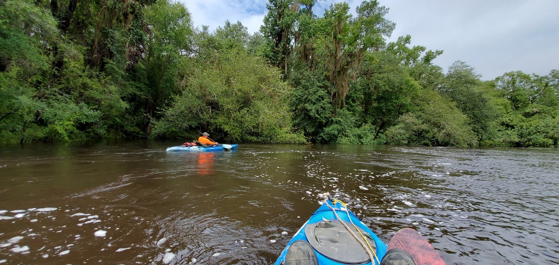 McIntyre Spring, Withlacoochee River, 11:37:37, 30.6407445, -83.3655935