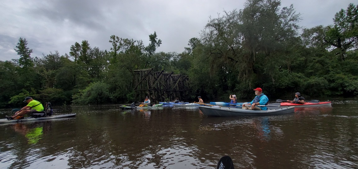 Boats at RR Trestle, 11:50:49, 30.6366033, -83.3511418