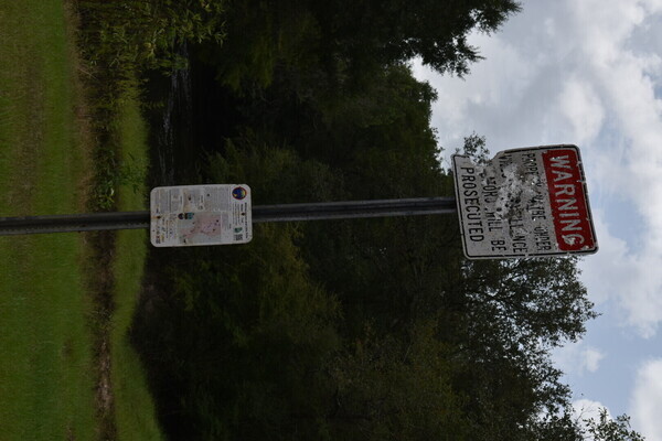 Nankin Boat Ramp Signage, Withlacoochee River @ Clyattville-Nankin Road 2021-08-26