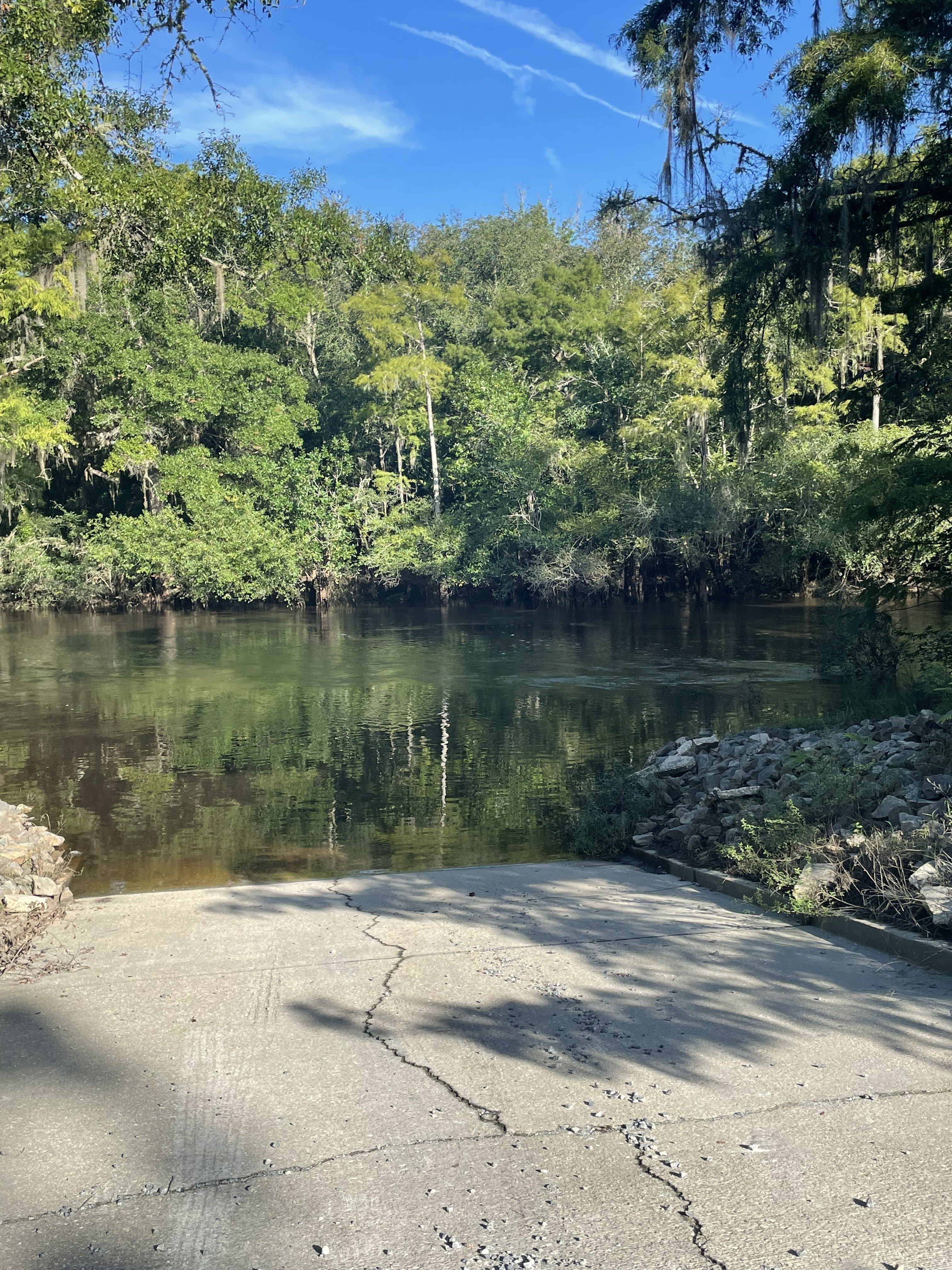 Troupville Boat Ramp, Little River @ GA 133 2021-08-26