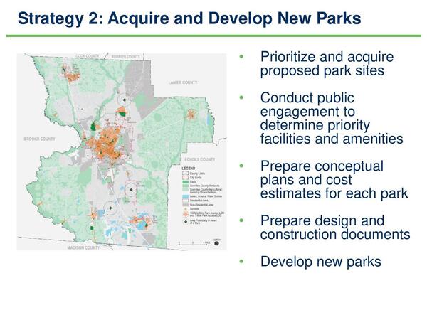 Strategy 2: Acquire and Develop New Parks