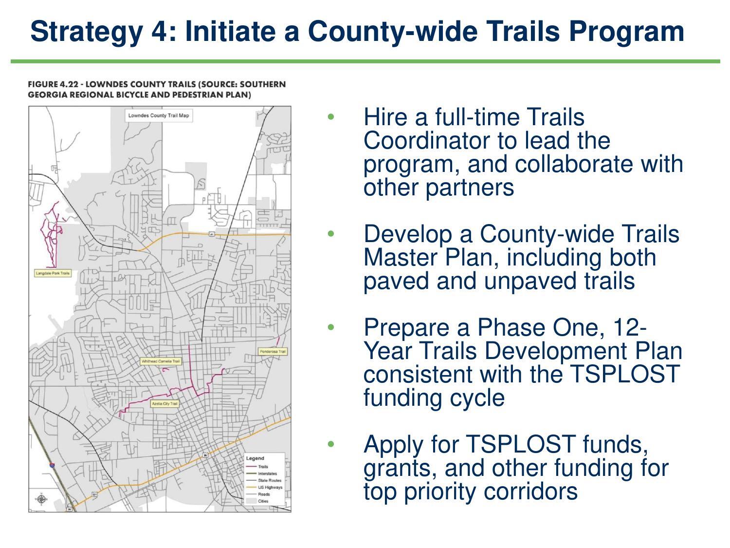 Strategy 4: County-wide Trails Program