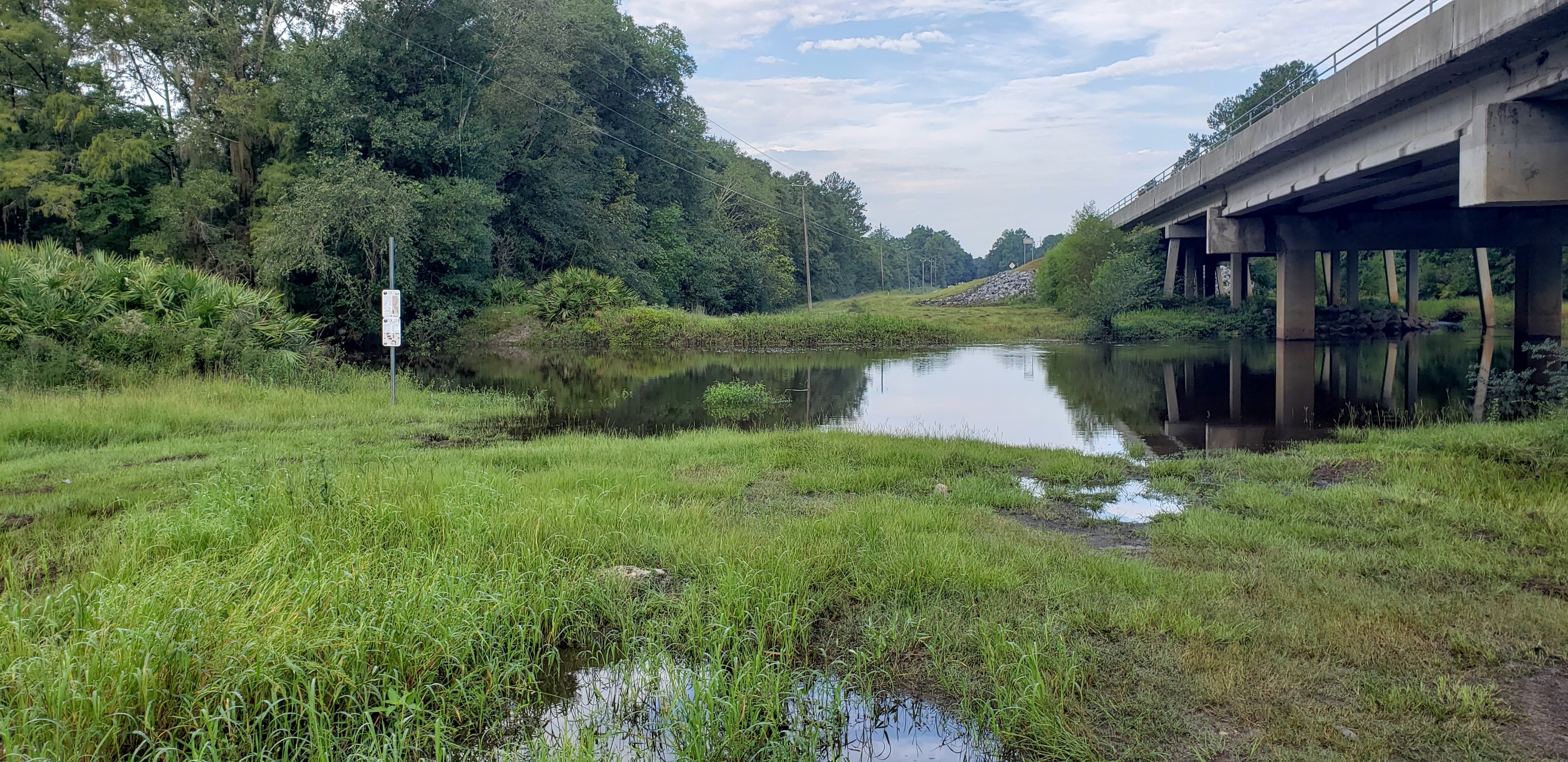 Hagan Bridge Landing, Withlacoochee River @ GA 122 2021-09-02