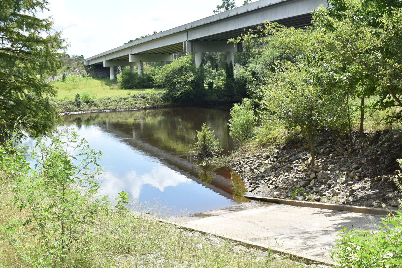 State Line Boat Ramp Bridge, Withlacoochee River @ GA 133 2021-09-02