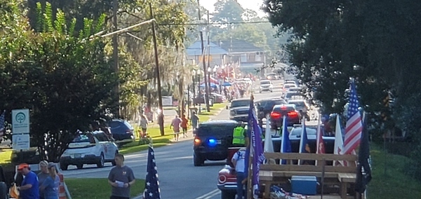 Parade forming up