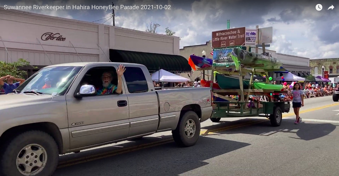 Float in parade