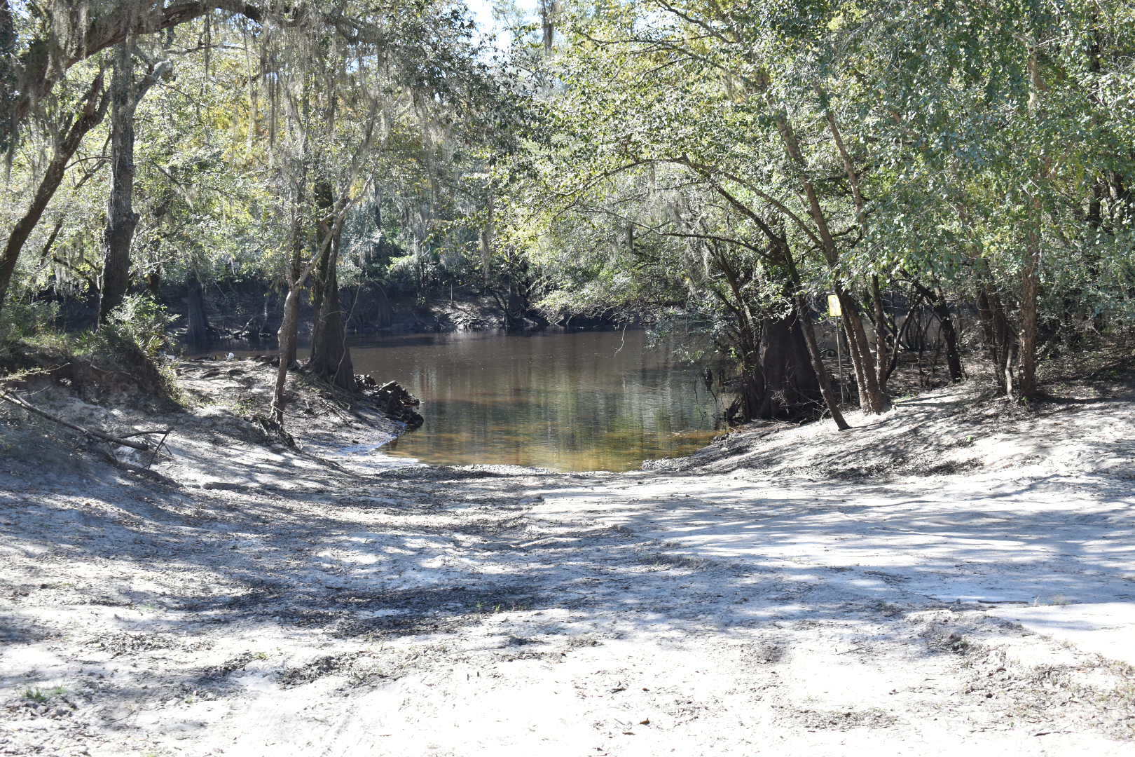 Knights Ferry Boat Ramp, Withlacoochee River @ 2021-10-21